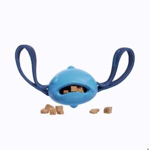 Barkbox Claude The Catfish, Medium 20-50 lbs, Tug & Treats, Treat Dispensing Toy